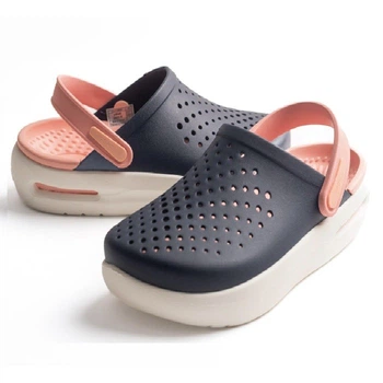 Жіночі крокси Crocs InMotion Clog Navy/Melon (38-39, синій)