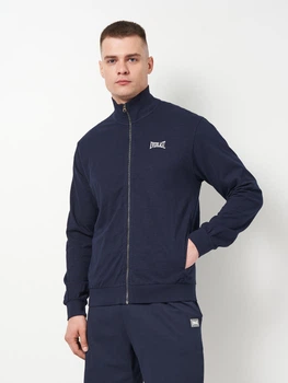 Толстовка на молнии мужская Everlast Girocollo Slub Heavy J G Dye 38M246G19-4000 XL Blu Navy (8052995760836)