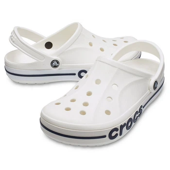 Чоловічі крокси Баябенд Клог Білі Crocs Bayaband Clog White (45-46, білий)