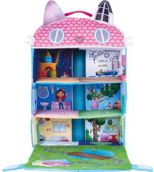 Maskotka Schmidt Spiele Gabby's Dollhouse Domek dla lalek z 3 figurkami i windą 41 cm 42804 (4001504428044)