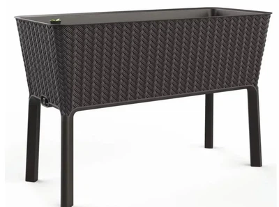 Грядка-кашпо для рослин на ніжках Keter Splendor 120 L 255151 коричневий