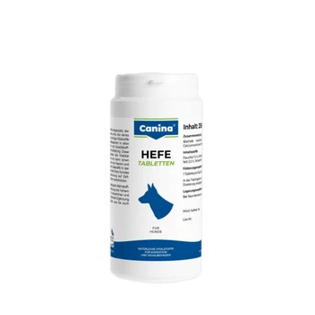 Витамины Canina Hefe для собак, дрожжевые таблетки с энзимами, 250 г (310 табл)