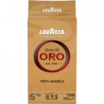 Кава Lavazza Qualita Oro мелена 250 г (8000070019911/8000070012783) (250886)
