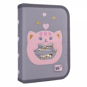 Пенал твердий YES одинарний з клапаном HP-03 With Love (533659)