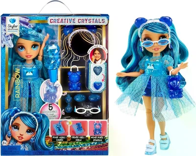 Кукла Rainbow High Creative Crystals Skyler - Рейнбоу Хай Скайлер с креативным кристалом