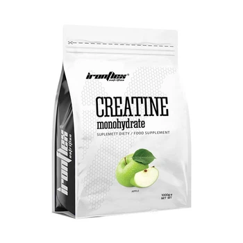 Креатин моногидрат IronFlex Creatine Monohydrate, 1 кг - Яблоко