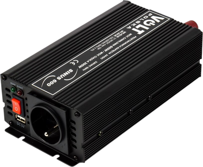 Перетворювач напруги Volt Polska Sinus 600 24/230V 300/600W (3SIP060024)