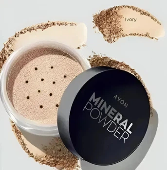 Минеральная рассыпчатая пудра для лица Ivory/Слоновая кость, Avon Mark, Mineral Powder Foundation 6 г