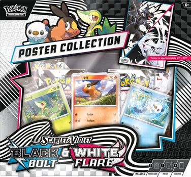 Dodatek Pokémon TCG: Scarlet & Violet - White Flare & Black Bolt - Unova Poster Collection (edycja angielska)(0196214113992)