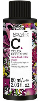 Демиперманентный краситель Nouvelle Liquid Toner 10.81 Бирюзовый 60 мл
