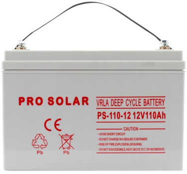 Akumulator Volt Polska DEEP CYCLE VPRO SOLAR 12V 110 Ah (6AKXDEEP10) Akumulator Volt Polska DEEP CYCLE VPRO SOLAR 12V 110 Ah (6AKXDEEP10)