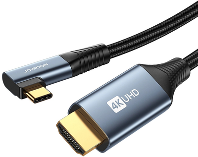 Kabel Joyroom SY-20C1 USB Type-C - HDMI 4K 60 Hz 2 m Gray (AT6941237165299)