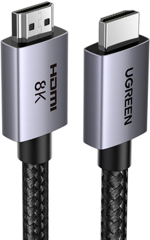 Kabel Ugreen HD171 HDMI - HDMI v2.1 8K 1 m Gray (AT6941876229086)