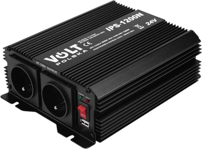 Перетворювач напруги Volt Polska IPS 1200 N 24/230V 800/1200W (3IPS120024)