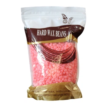 Пленочный воск в гранулах Hard Wax Beans, Розовый, 500 г