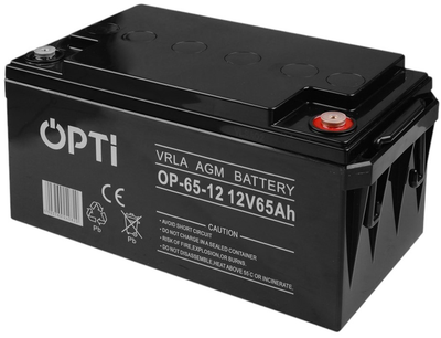 Akumulator Volt Polska AGM OPTI 12V 65 Ah (6AKUV065AG)