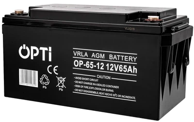 Akumulator Volt Polska AGM OPTI 12V 65 Ah (6AKUV065AG)
