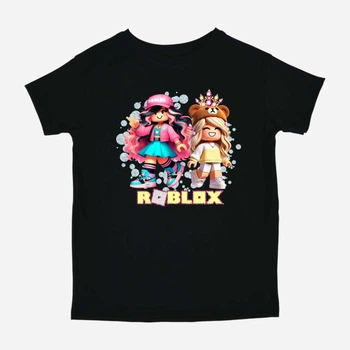 Дитяча футболка для дівчинки Спиногриз Roblox дівчата 10-00899 134 см Чорна (ROZ6501090162)