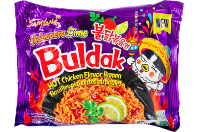 Лапша быстрого приготовления SAMYANG с курицей xабанеро и лаймом 135 г