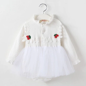Боди детское Cherry с юбкой Білий 90см 6701