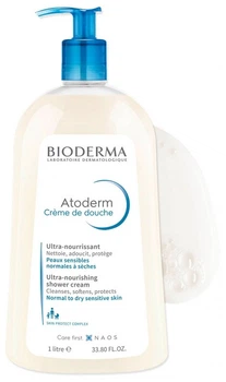 Крем для душу Bioderma Атодерм 1л.