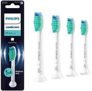 Насадки для зубной щетки PHILIPS Sonicare HX6014/87 ProResults