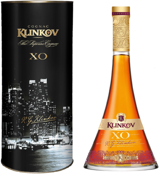 Коньяк Klinkov XO 0.5 л 40% в тубусе (4823122204370)