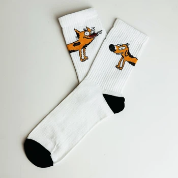 Шкарпетки довгі унісекс CatDog (36-43) One Size