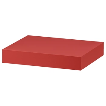 Настенная полка IKEA LACK ЛАКК 705.954.17 30x26 см красная