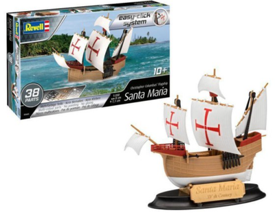 Модель до складання Revell Cobi Вітрильник Santa Maria 38 деталей (4009803056609)
