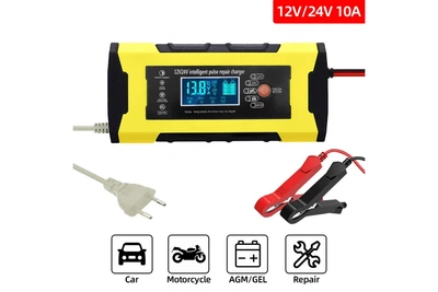 Зарядное устройство для аккумуляторов 12V 10AA 2A с защитой от перегрева и индикацией зарядки