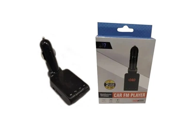 FM модулятор S37 для автомобиля с Bluetooth 5.0 и USB-портом