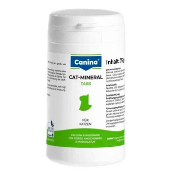 Минеральная добавка в форме таблеток для кошек Canina Cat-Mineral 150 шт. (4027565220922)