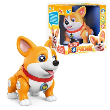 Інтерактивний песик WToys Коржик озвучений українською 61327
