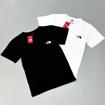 Мужские 2 футболки The North Face M черная и белая (0099)