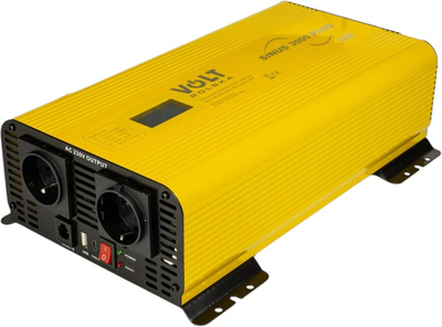 Перетворювач напруги Volt Polska Sinus Plus 3000 12/230V 1500/3000W (3SIR300012)
