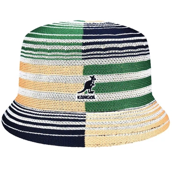 Панама Kangol Digital Stripes Bin Цвет White Stripe Размер L