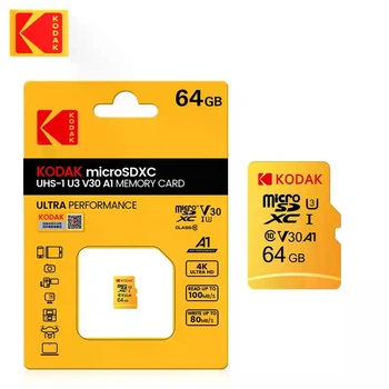 Карта памяти Kodak microSDXC Ultra 64GB Class 10 UHS-I A1