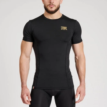 Рашгард з коротким рукавом Leone DNA Black XL