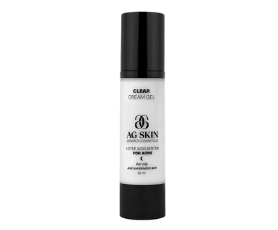 Крем гель азелогліцин та саліцилова кислота AG SKIN CLEAR CREAM GEL 50 мл
