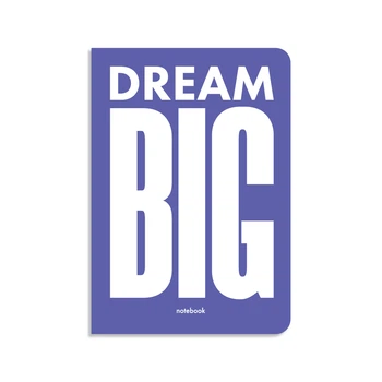Блокнот ORNER Dream BIG А5 144 листа в клеточку Синий