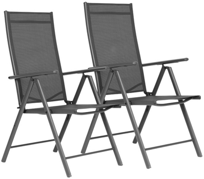 Набір садових стільців ModernHome by Multistore WR1652-2 Сірі