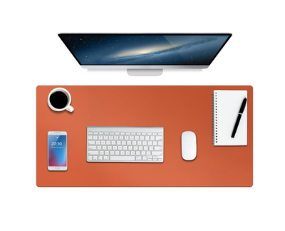 Игровая поверхность Desk Mat Ultra Slim 900x400x1.8 мм Orange/Army Green