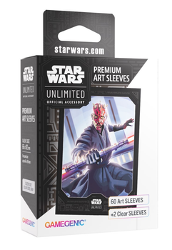 Обкладинки для колекційних карток Gamegenic: Star Wars Unlimited Card Game - Premium Art Sleeves - Darth Maul (4251715418512)
