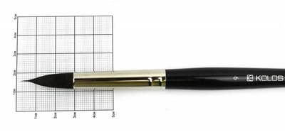 Белка круглая, Classic 3049R, № 9, к.р. кисть KOLOS (Az1-4823064900149)