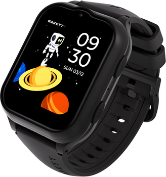 Детские смарт-часы Garett Kids eSIM 4G Black (5904238486702)