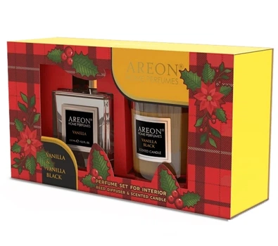 Набор Areon Home Perfumes Vanilla Black Черная ваниль SHP4