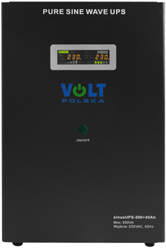 ИБП Volt Polska Sinus UPS 500 + 40Ah (300/500W) (5903111886639)