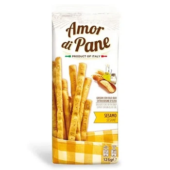 Грісіні Amor Di Pane Sesamo з сезамом 125 г