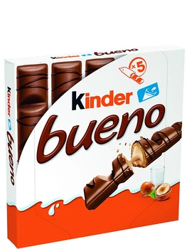 Батончик шоколадный Kinder bueno 5 шт 107,5 г
